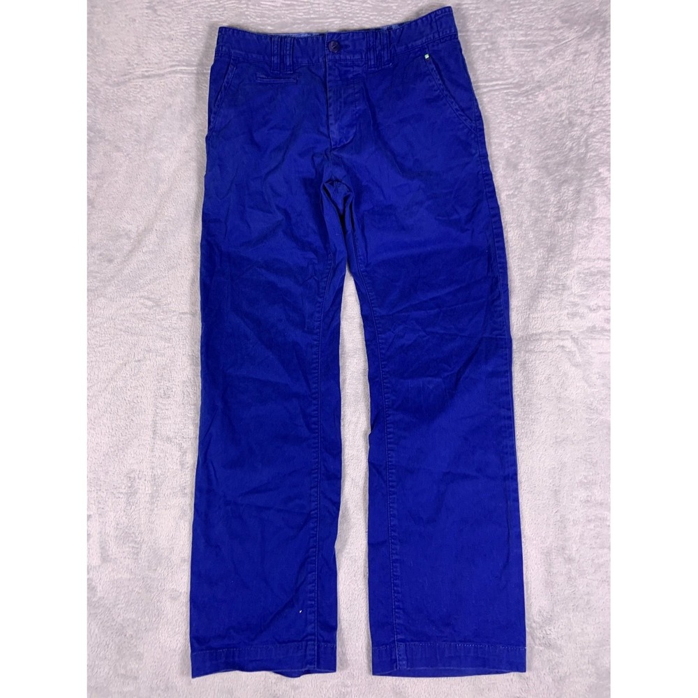 Hugo Boss Blue Chino Pants Lillon 6-D Mens 30x27